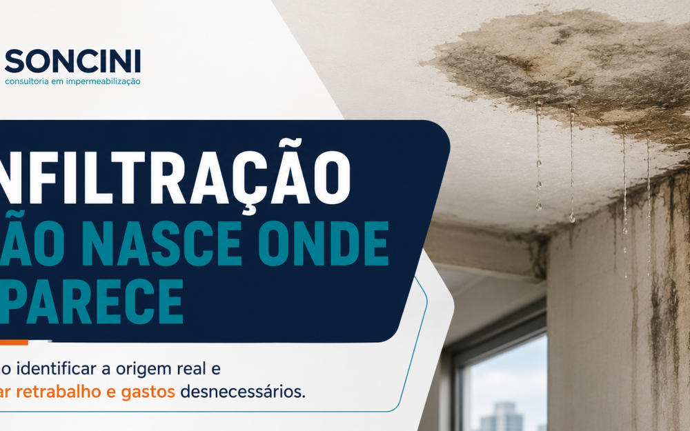 Antes de Quebrar Tudo: Como Identificar a Origem Real de uma Infiltração